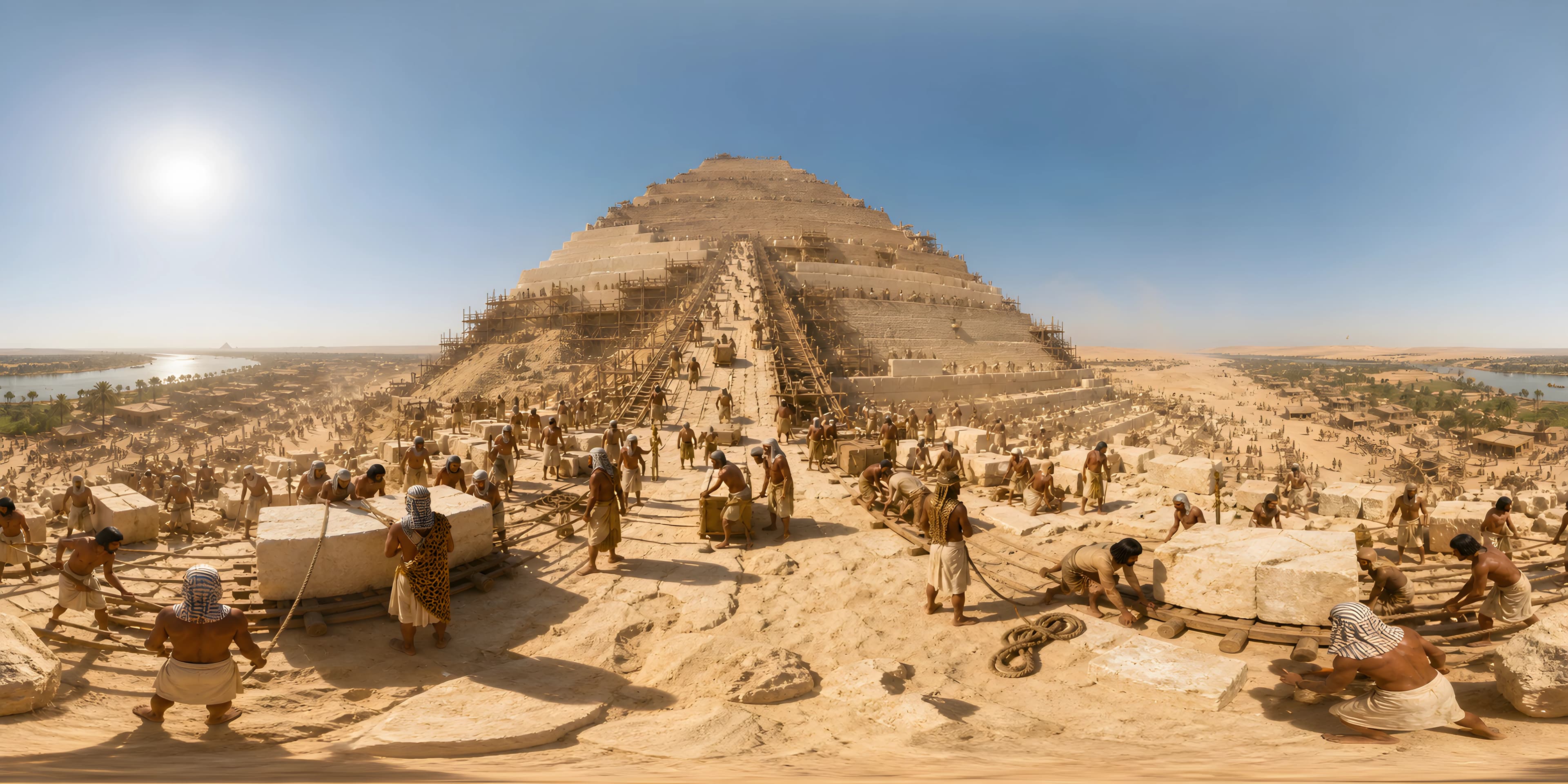 The Pyramid Builders